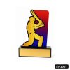 Cricket Batsman Acrylic Trophy