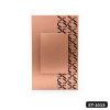 Rose Gold Geometric Plaque